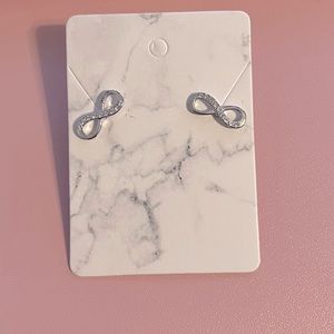 ♾ Infinity Silver Earrings ♾